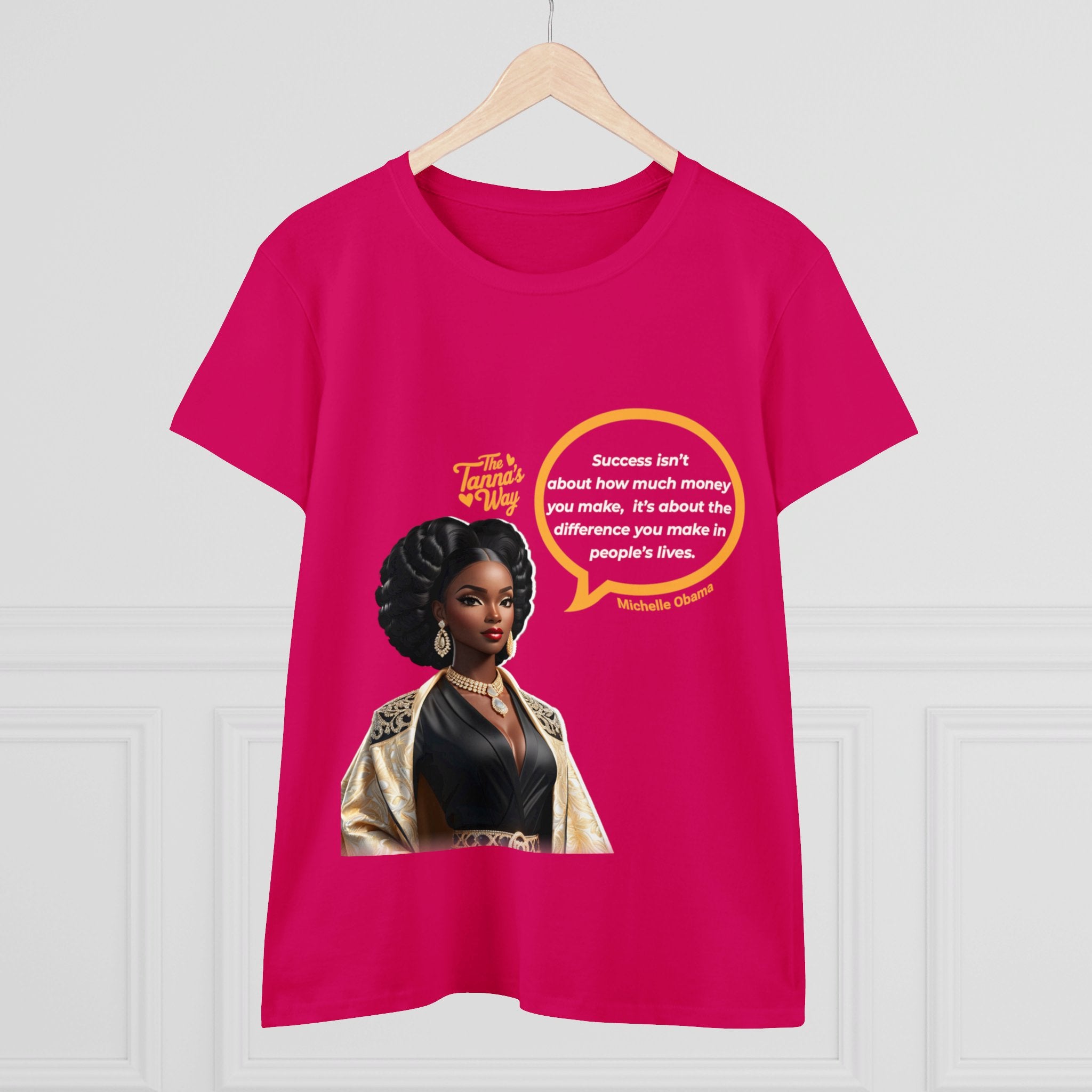 Michelle Obama | Women's Midweight Cotton Tee